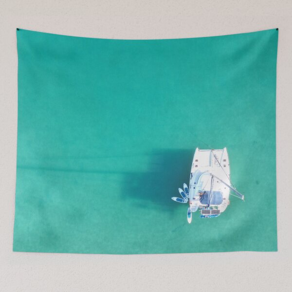Item preview, Sailboat Shadow, Whitsundays, Queensland, Australia designed and sold by MrWhitsundays.