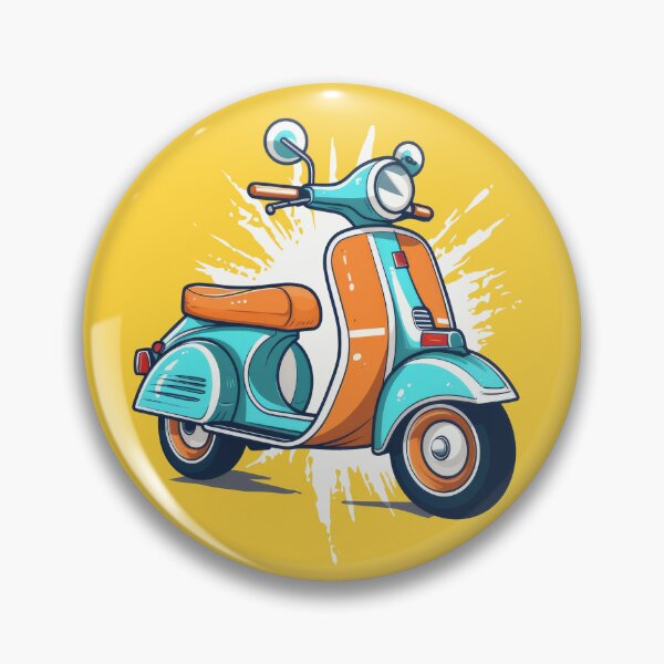 Artikelvorschau, Grafisches Moped entworfen und verkauft von orangepeel.