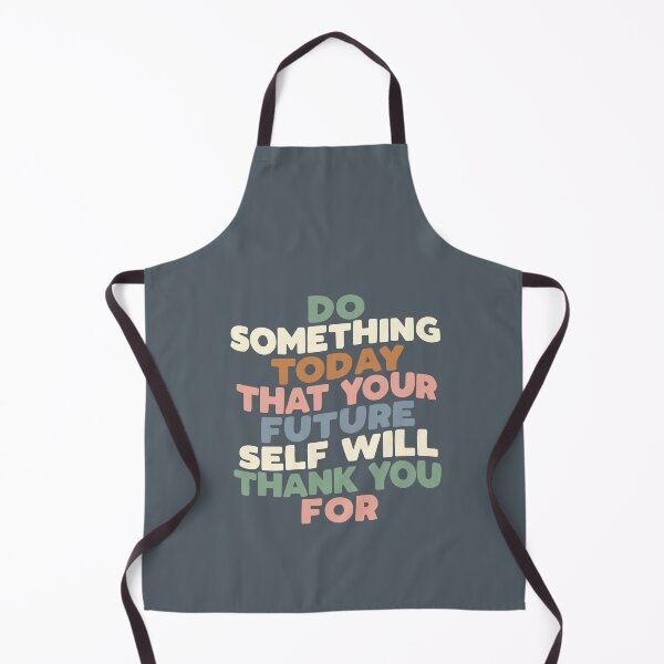 Item preview, Do Something Today That Your Future Self Will Thank You For typography in grey green pink and blue designed and sold by MotivatedType.