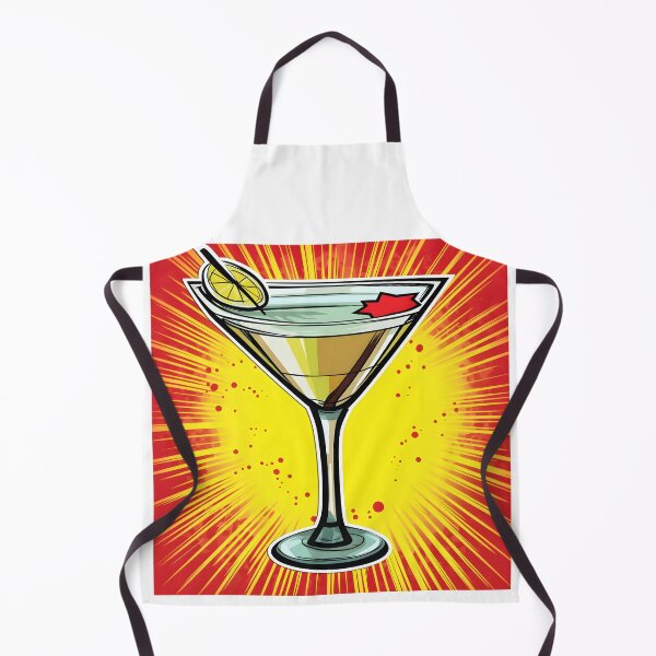Item preview, Sophisticated Sips - Fancy Drink Glass Sticker designed and sold by UrsaStick.
