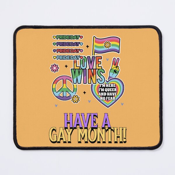Item preview, Have a Gay Month! LGBTQA+ Ally for LGBT Pride Month designed and sold by Winter--Flowers.