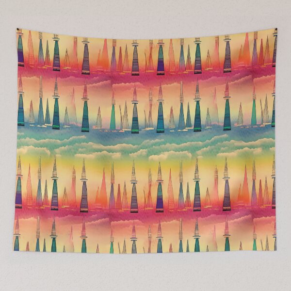 Item preview, Retro Pylons designed and sold by pinkal.