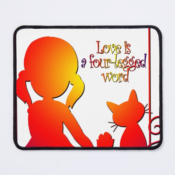 Item preview, A cat's love designed and sold by likbatonboot.