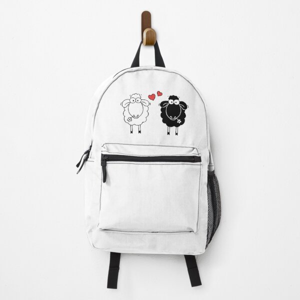 Item preview, Sheep in love in black and white designed and sold by Monsterkoenig.