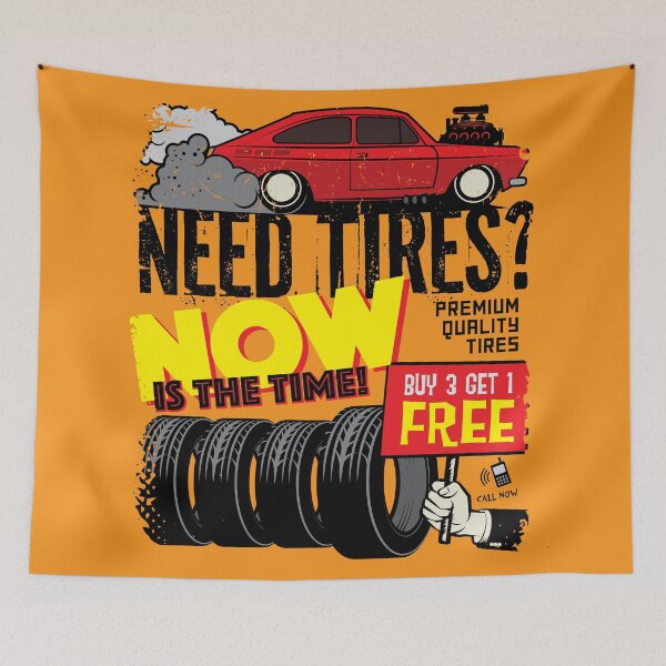 Item preview, Tires Service Repair designed and sold by studio838.