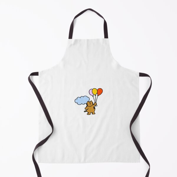 Item preview, a flying Cat with balloons designed and sold by superbaechoo.