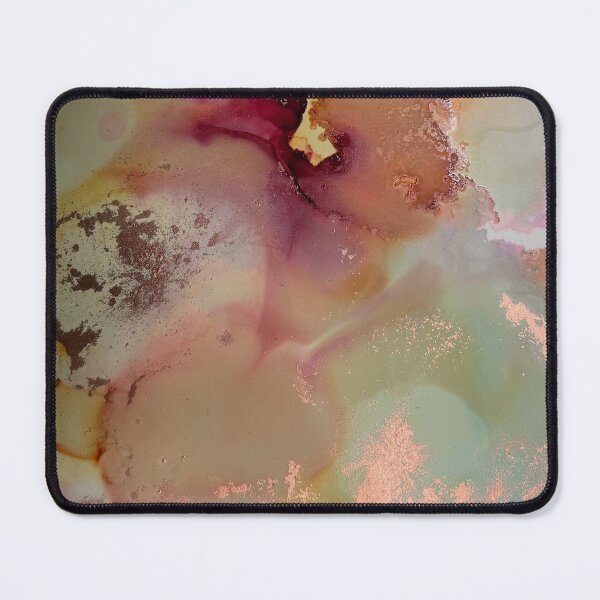 Item preview, Coral Pink Lake in Alcohol Ink designed and sold by Jenie Yolland.