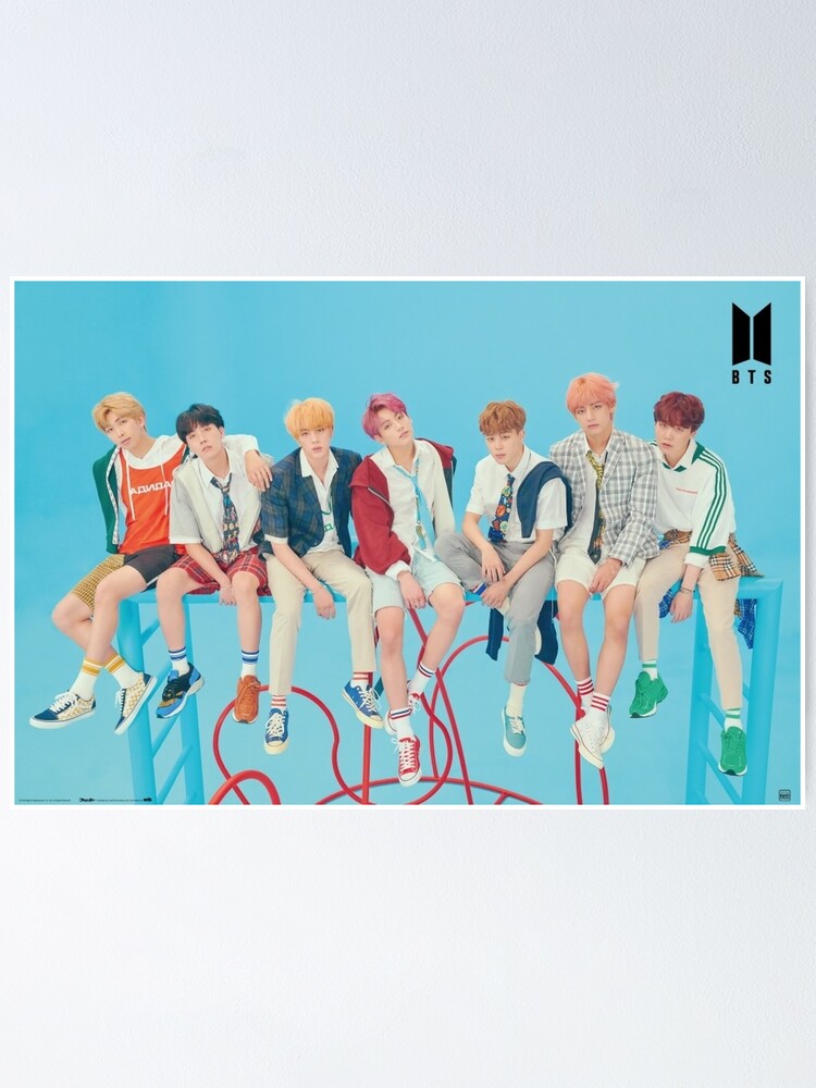 BTS ot7 all members poster 