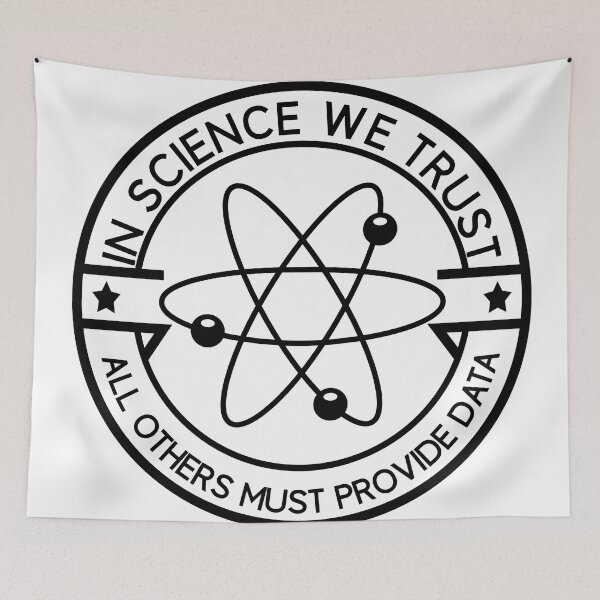 Item preview, In Science We Trust designed and sold by bullshirter.