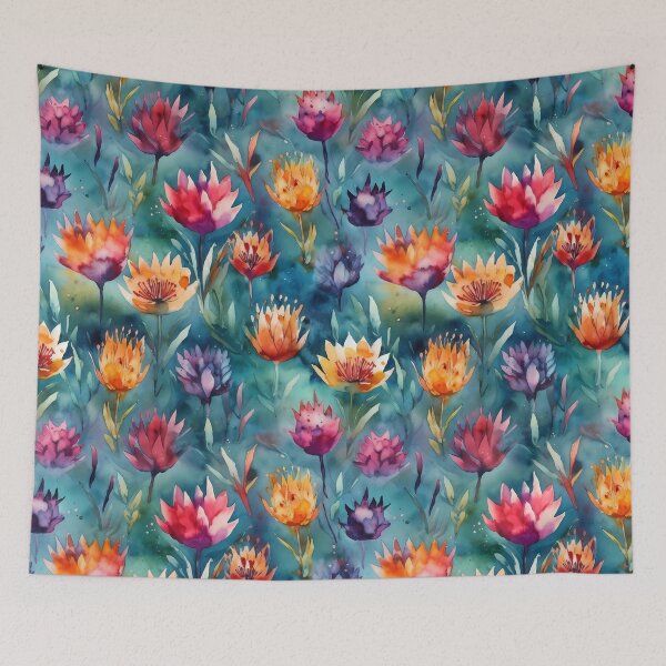 Item preview, Colourful Flowers designed and sold by pinkal.