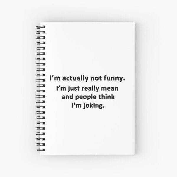 Item preview, I'm Actually Not Funny designed and sold by Chris  Bradshaw.