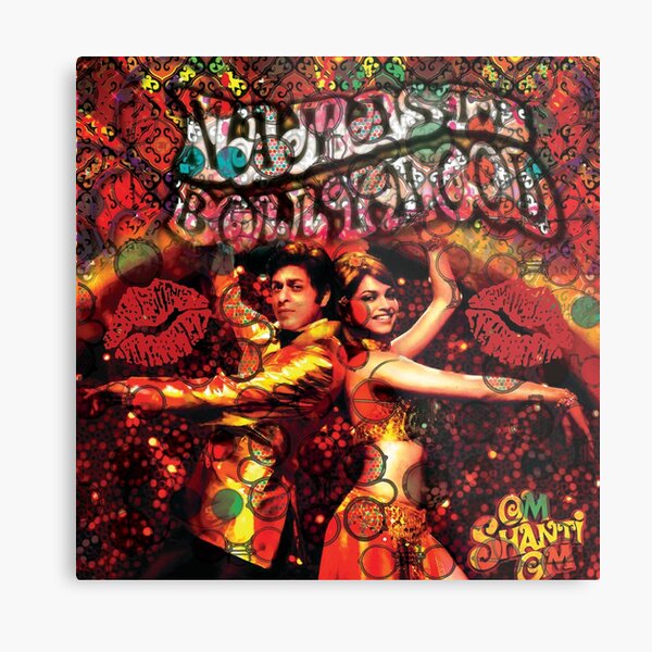 BOLLYWOOD KITSH ART Metal Print