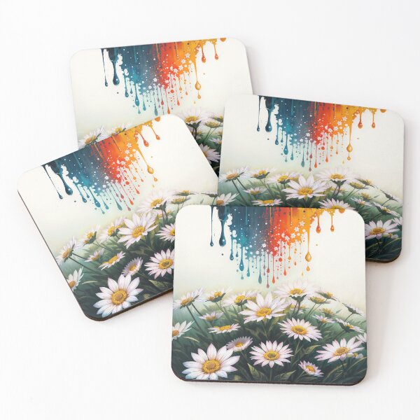 Item preview, Abstract Daisy Fields designed and sold by Artistic Imagery.