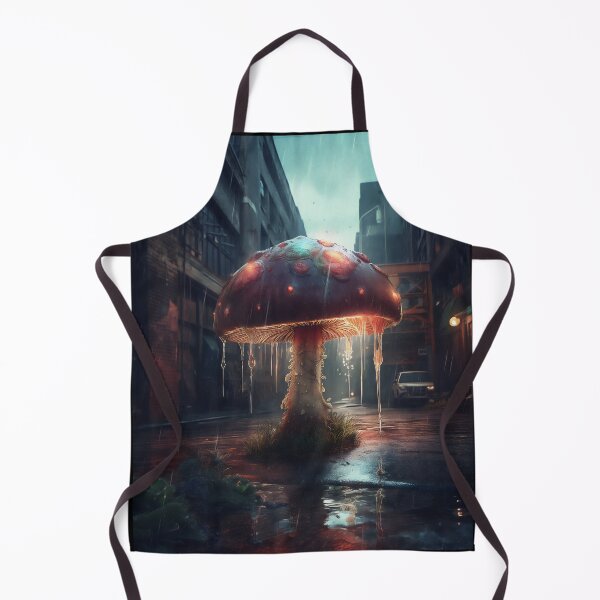 Item preview, Trippy Mushroom AI Art Digital Painting designed and sold by Basti09.