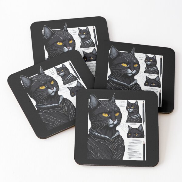 Item preview, Draw a Cat: Fashionably Feline, T-Shirts for Stylish Individuals designed and sold by Paolospresent.