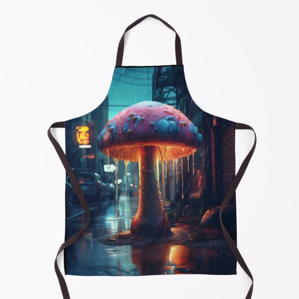 Item preview, Trippy Mushroom AI Art Digital Painting designed and sold by Basti09.