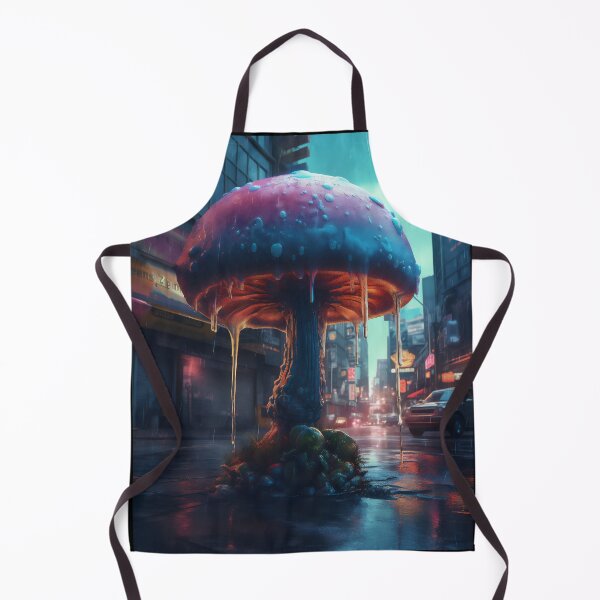 Item preview, Trippy Mushroom AI Art Digital Painting designed and sold by Basti09.