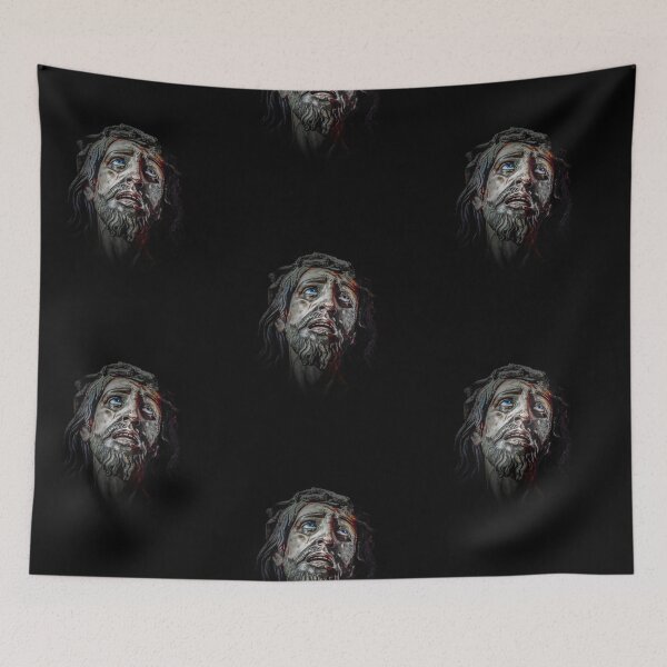 Item preview, Jesuschrist Face Dark Poster designed and sold by DFLC Prints.
