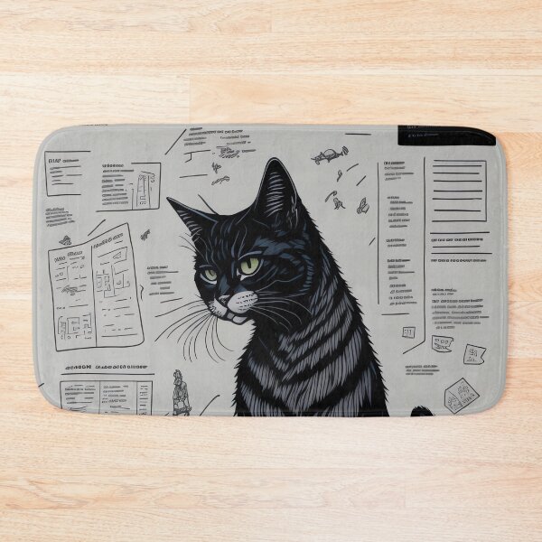 Item preview, Draw a Cat: Artistic Vibes, Rock Your Draw a Cat T-Shirt designed and sold by Paolospresent.