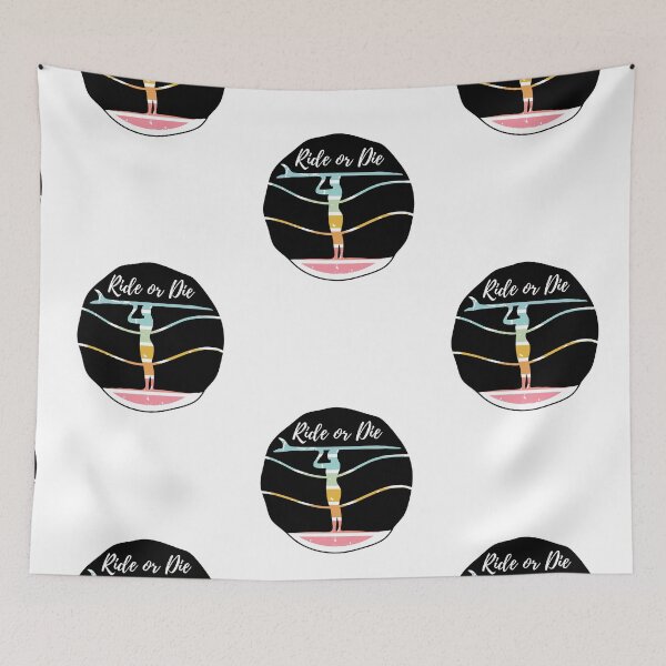 Item preview, Surfing girl minimalist tshirt designed and sold by perfect2print.