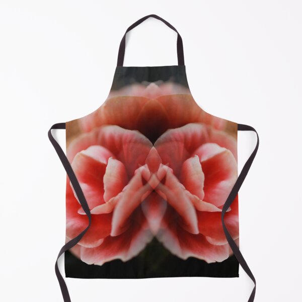 Item preview, Pink, burgundy and white Begonia / Begonias in abstracted symmetry designed and sold by captiveworld.