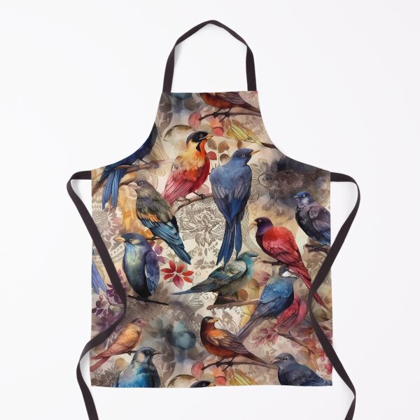 Item preview, Vintage-inspired birds designed and sold by pinkal.