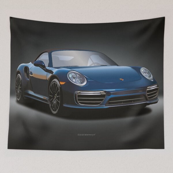 Item preview, Porsche 911 Super Car High Resolution Illustration designed and sold by Billers Art.