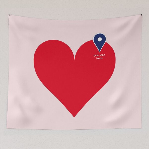 Item preview, You are here #love #valentinesgiftidea designed and sold by Dominiquevari.