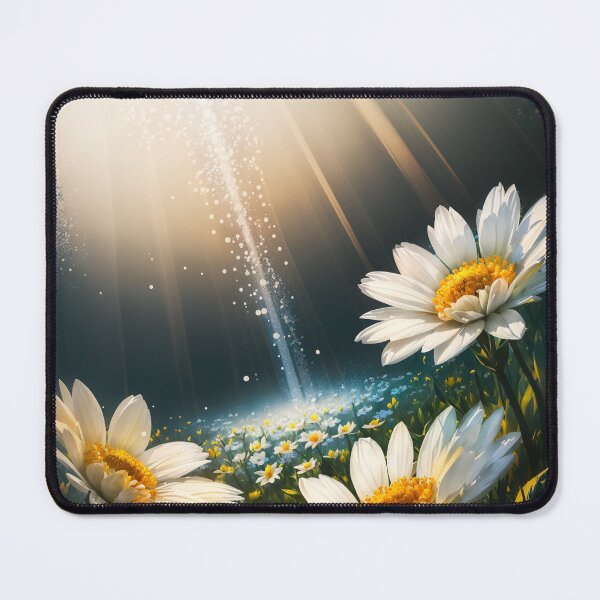Item preview, Sunlit Serenity: Abstract Daisy Fields designed and sold by Artistic Imagery.