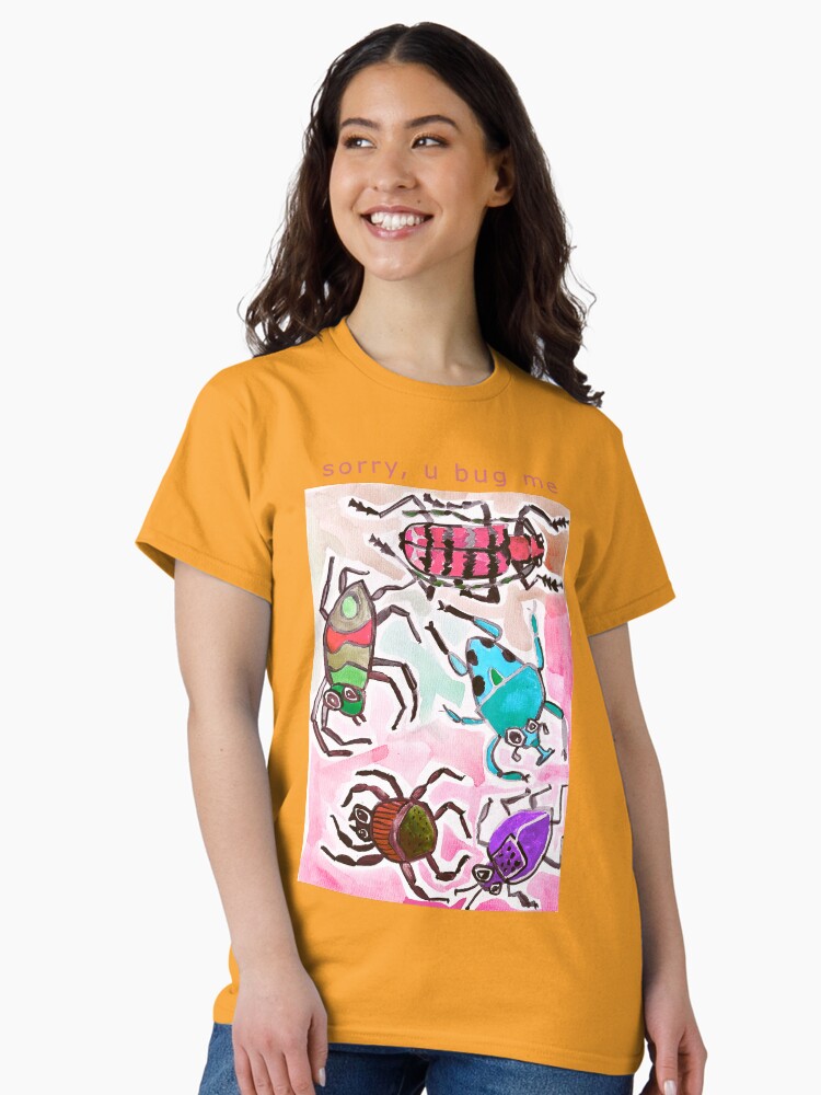 Thumbnail 1 of 7, Classic T-Shirt, u bug me designed and sold by SandraEichner.