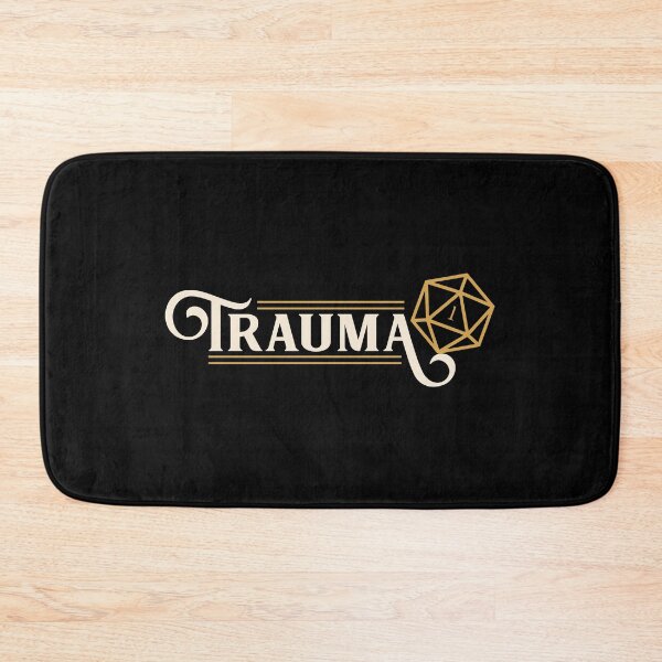 Item preview, Trauma Critical Faily Funny D20 Dice designed and sold by pixeptional.