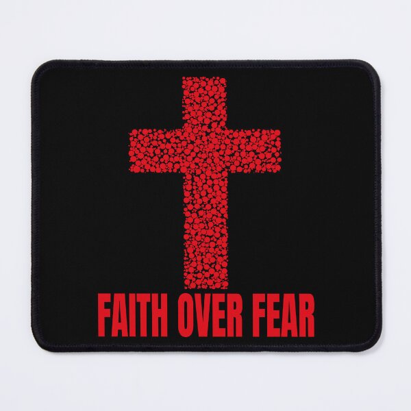 Item preview, Faith Over Fear Christian Cross designed and sold by al21ex.