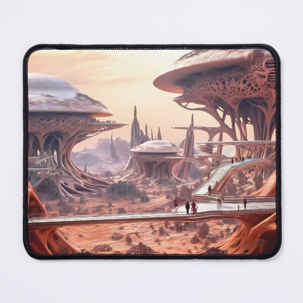 Item preview, Fantasy Alien Planet Landscape designed and sold by AdrianGrosu.