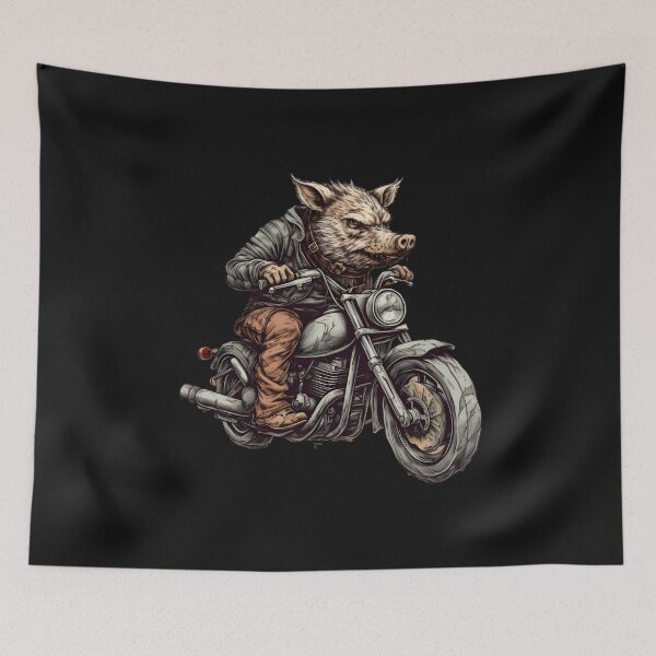 Item preview, Biker Wild Hog designed and sold by hamishby.