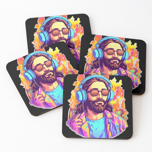 Item preview, Jesus Christ Dear Cool Gods designed and sold by CharlesWuD.