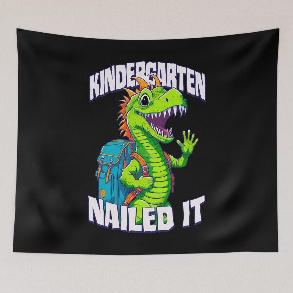 Item preview, Kindergarten Nailed It Funny Happy Dragon Boy Graduation designed and sold by GrandeDuc.