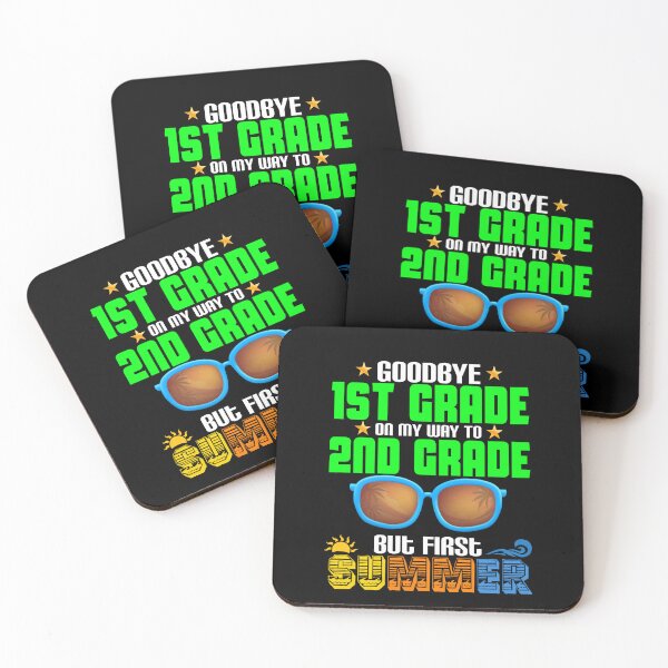 Item preview, Goodbye 1st Grade Graduation To 2nd Grade Hello Summer Kids Gift designed and sold by Mohamedprf.