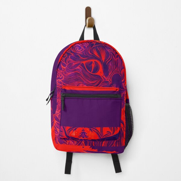 Item preview, Cat in Purple & Orange designed and sold by NJGarms.