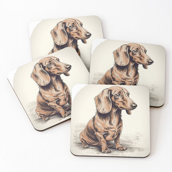 Item preview, Wiener Hound Originals: Retro Dachshund Artworks for Dog Owners designed and sold by DooodleGod.