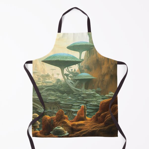 Item preview, Fantasy Alien Planet Landscape designed and sold by AdrianGrosu.