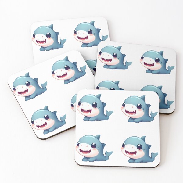 Item preview, Happy Shark (AI-generated) designed and sold by workingblob.