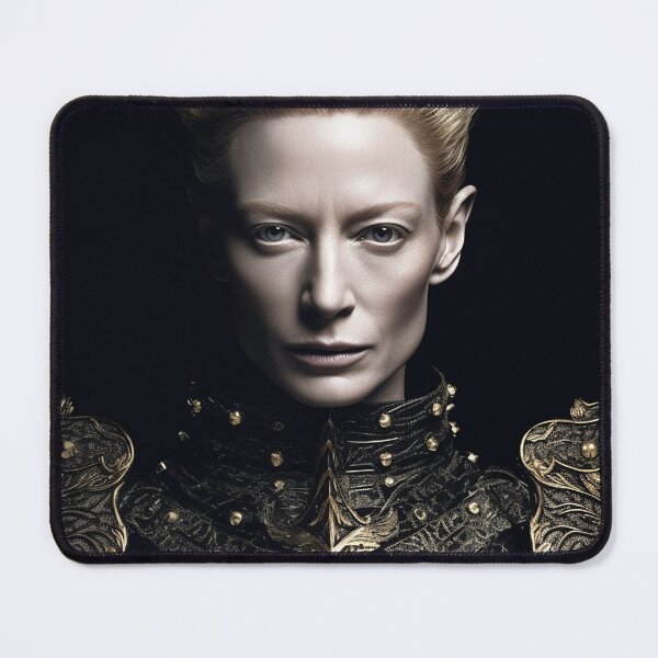 Item preview, Tilda Swinton, black armour designed and sold by MomokaChan.
