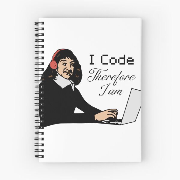 Item preview, I Code Therefore I am - René Descartes designed and sold by Thoo.