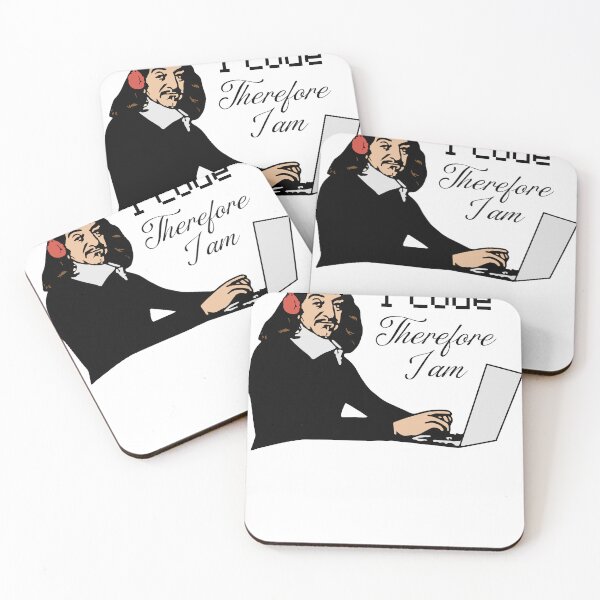 Item preview, I Code Therefore I am - René Descartes designed and sold by Thoo.