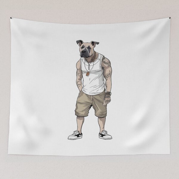 Item preview, Gangster Dog designed and sold by hamishby.