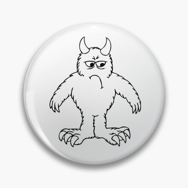 Item preview, Monster "Gronk" - the monster with a good mood designed and sold by Monsterkoenig.