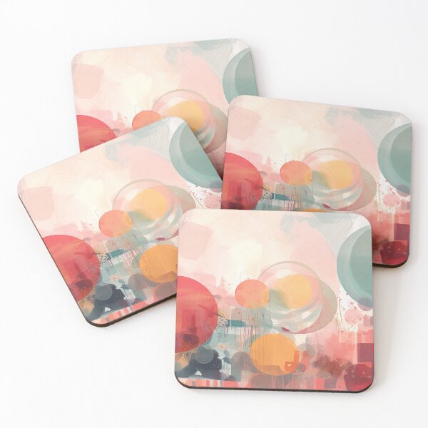 Item preview, Abstract Art aesthetic shapes and colors designed and sold by Sara-Design2.