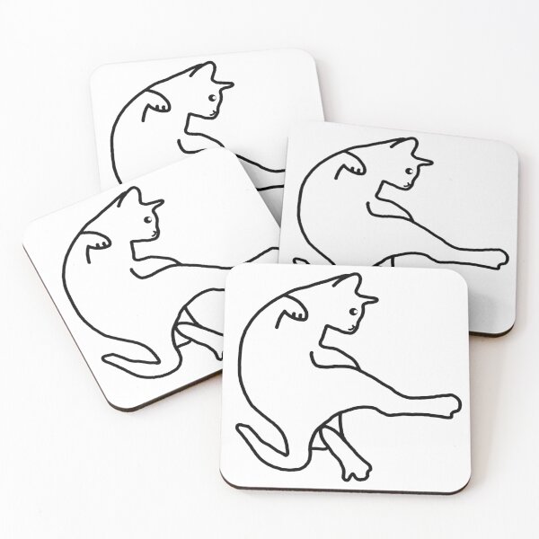 Item preview, cat jump dragon kick designed and sold by jk-kyun.