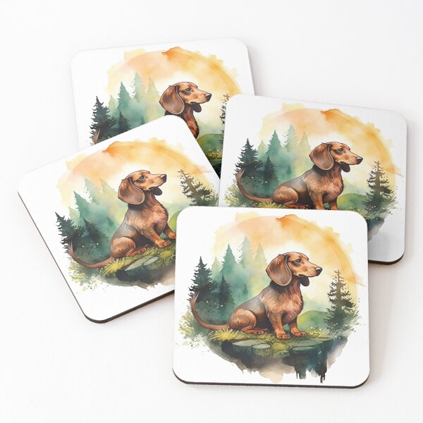 Item preview, Wiener Dog - Original Painting & Artworks for Dog Lovers designed and sold by DooodleGod.