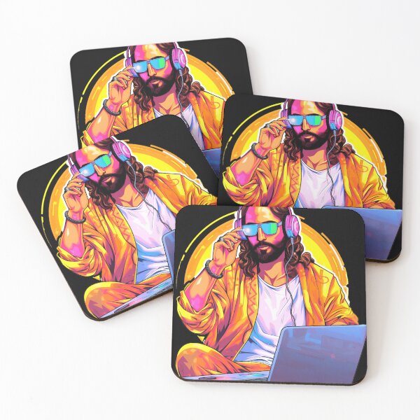 Item preview, Jesus Christ Beat Dear Cool Gods designed and sold by CharlesWuD.